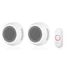 Byron DBY-23514UK Wireless Plug In Doorbell Set, 175m Range, 8