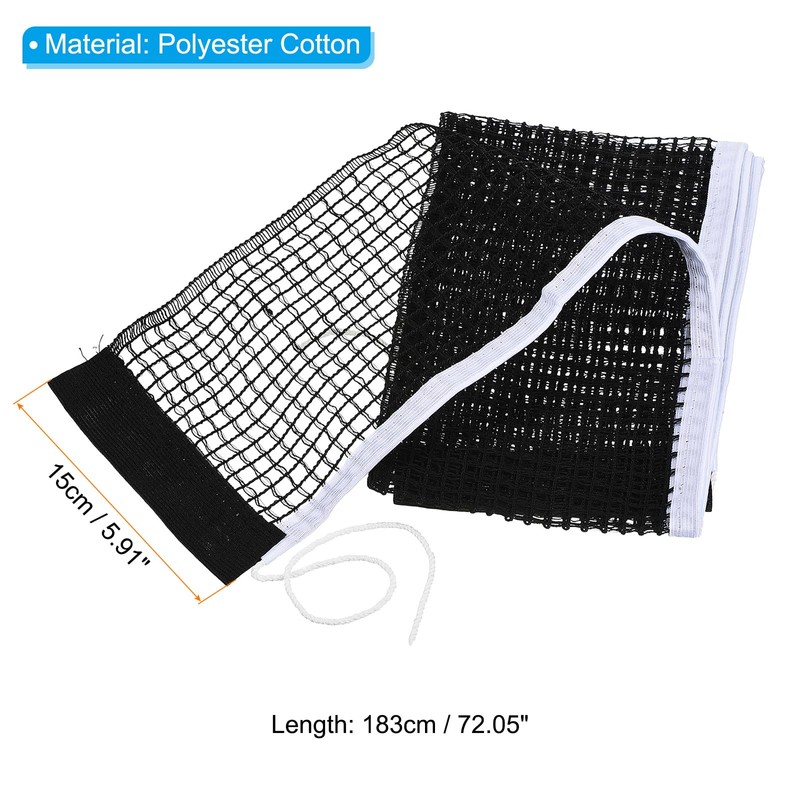 PATIKIL Table Tennis Net Replacement, 2 Pack Ping Pong Net