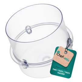 Chef-Mix Measuring Cup 100 ml Replacement for Vоrwerk Thermоmix Cups Plastic - Dosing Cap Small Measuring Cup for Lid Opening Food Processor Thermоmix TM5 TM21 TM31 TM3300 & Accessories for Thermоmix