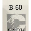 C-Thru C- Thru Clear Plastic Graph Ruler-, B-60