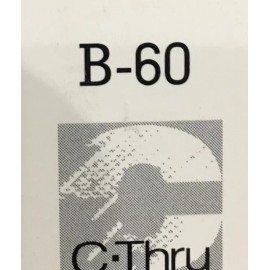 C-Thru C- Thru Clear Plastic Graph  Ruler-,  B-60