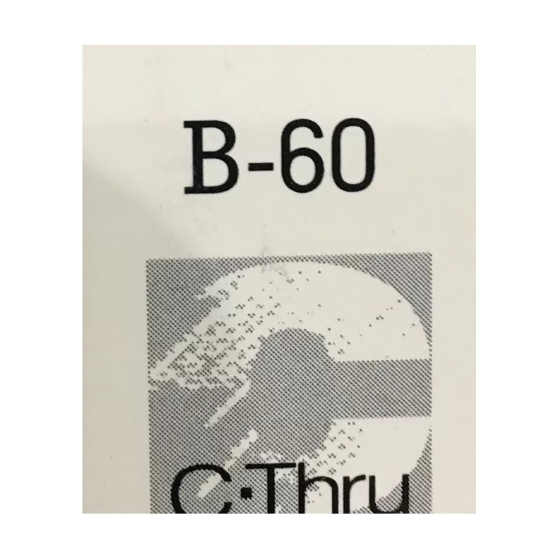 C-Thru C- Thru Clear Plastic Graph Ruler-, B-60