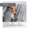 DOJA Industrial Hexagon Drilling Screws 6.3 x 30 mm Pack