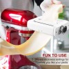KENOME Pasta Maker Attachment for KitchenAid Stand Mixers 3 in