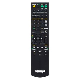 RM-AAU060 Replacement Remote fit for Sony STR-KS360 STR-KS360S STR-V505 STR-DG500 SA-WFS3 STR-DG600 STR-K1600 HT-SS360 Home Theater AV System Audio Video Receiver
