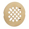 Artiwell 4-1/4” OD Snap-in Shower Drain Cover, Round Shower Drain