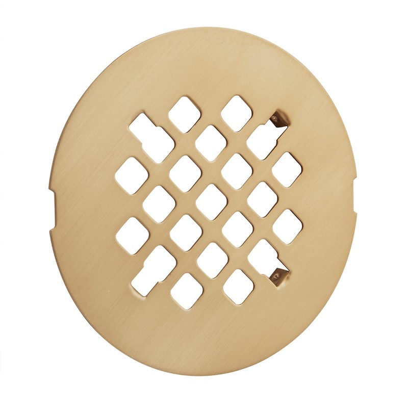 Artiwell 4-1/4” OD Snap-in Shower Drain Cover, Round Shower Drain