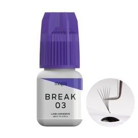 MAGAL Eyelash Extension Glue for Professional Lash Technician| 2Sec Dry | Retention 5weeks | 0.17fl.oz - 5ml |Strong Adhesive for Lash Extension (BREAK 03) – Starter Friendly Strong Hold Glue