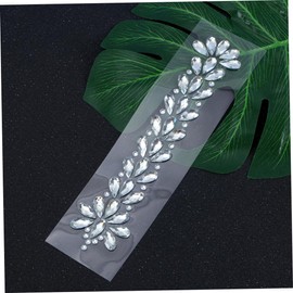 Tofficu 3sets Stereoscopic Resin Stickers Rhinestones Crystal DIY Decal for Car Laptop Mobile (Style) 3sheets*3