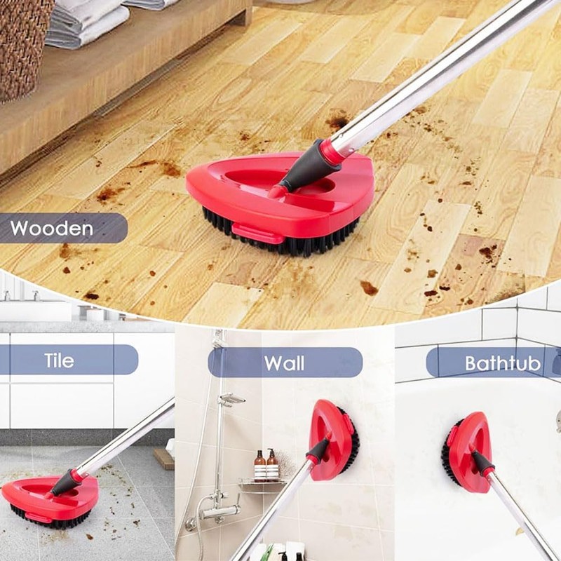 Spin Mop Replacement Head, Spin Mop Scrub Brush Head for