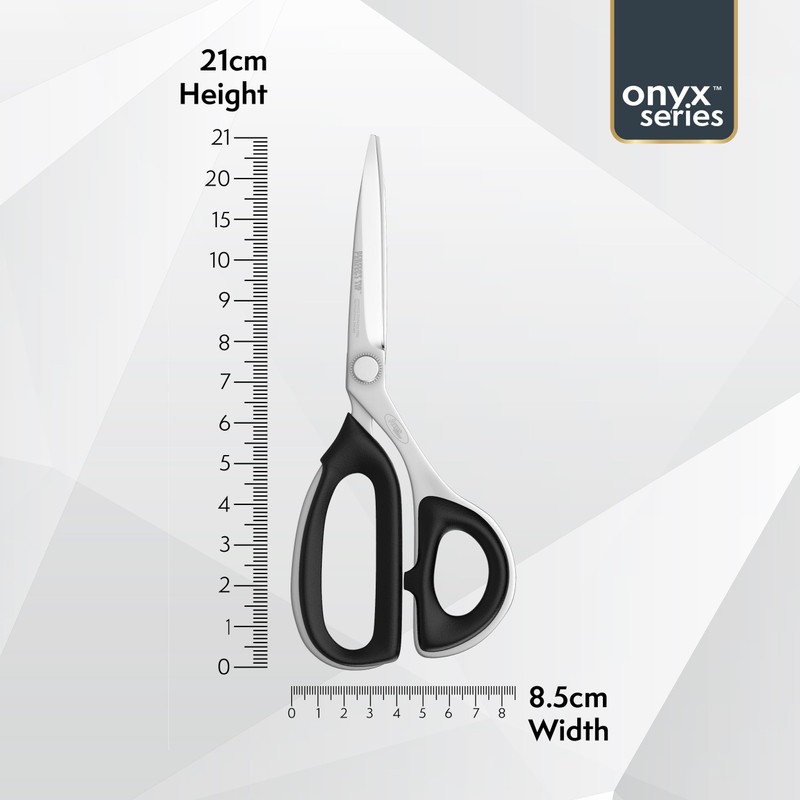 Axus Decor Perfect Tip Precision Scissors (Onyx Series) - Stainless