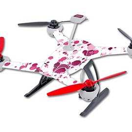 MightySkins Skin Compatible with Blade 350 QX3 Quadcopter Drone wrap Cover Sticker Skins Pink Drops