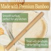 Bamboo French Style Rolling Pin Assortment - 1 Thick/1 Thin