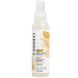 The Honest Company The Honest Company Conditioning Hair Detangler | Leave-in Conditioner + Fortifying Spray | Tear-free, Cruelty-Free, Hypoallergenic | Citrus Vanilla Refresh, 4 fl oz