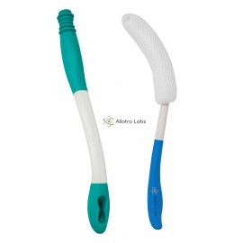 Allotro Labs Butt Wiper Tool Extended Reach Comfort Kit with Long Toilet Aid and