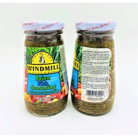 WINDMILL Bajan Fish Seasoning 10 oz, 2 Pack, Flavor of Caribbean, 10 Ounces