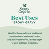 Simply Organic Brown Gravy Mix 12 Pack 1 Ounce USDA