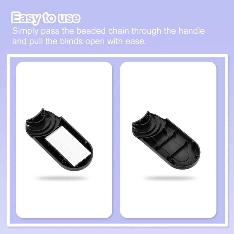 sourcing map 4Pcs Blind Cord Weight, 78mm Curtain Blinds Handles