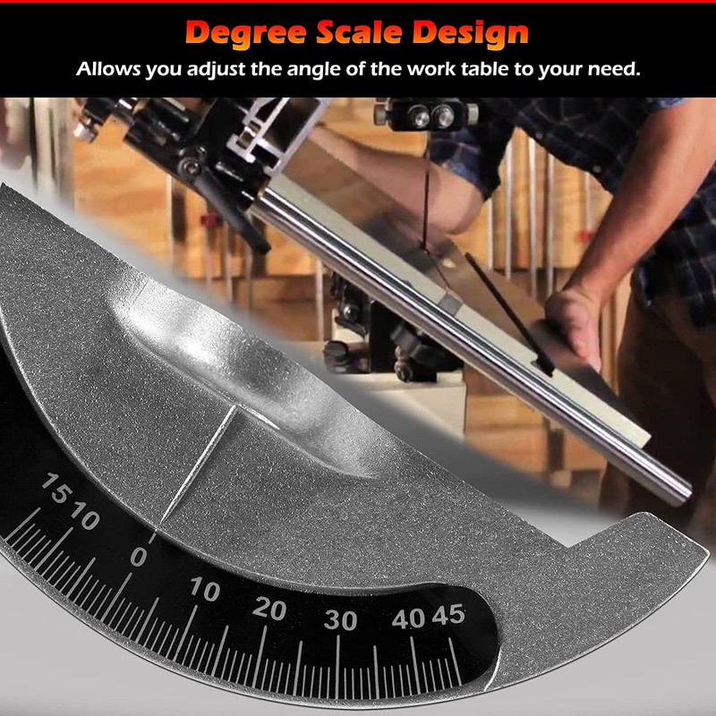 14" Bandsaw Trunnions with Degree Scale for Most 14-Inch Wood