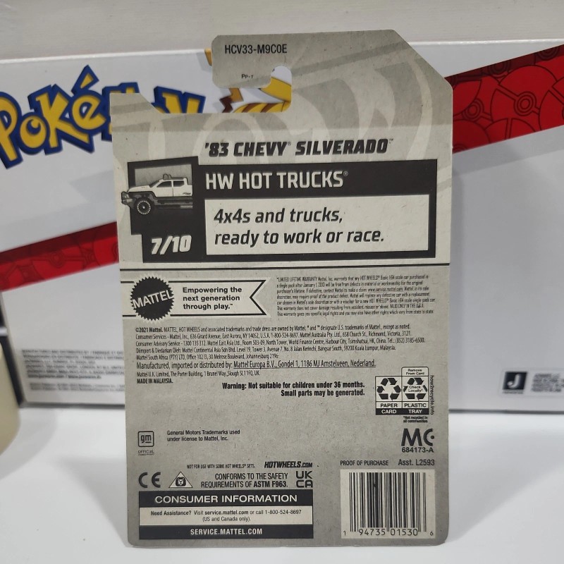 Hot Wheels HW Hot Trucks ‘83 Chevy Silverado Green