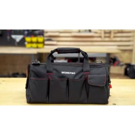 WORKPRO 322PCS Mechanics Tool Sets Kit 6-Point Socket Ratchet Repair Tool W/ Bag