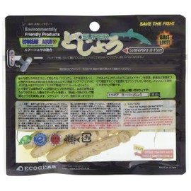 エコギア(Ecogear) ワーム エコギア 熟成 アクア スーパーどじょう M J09 パール(夜光) 16787