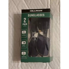 Hillman 2 Pair Hillman Camo Sunglasses Impact Resistant Work Hunt Drive UV Protection