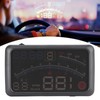5.5in Car Projector Headup Display Set OBD2 HUD Windscreen Driving