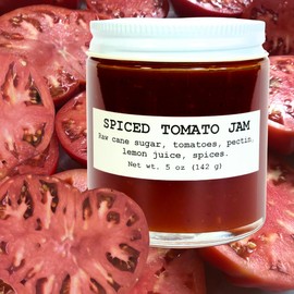 Smoke Camp Crafts Spiced Tomato Jam, 5 oz - Craft, Gourmet, Unusual Jams & Jellies Made in West Virginia, USA