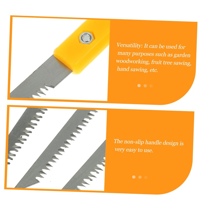 Outanaya 3pcs Mini Hand Saw Durable Wood Cutting Tools for