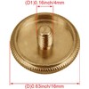 Jiayouy Gold Starry Sky Inlay Trumpet Finger Buttons for Trumpet