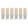 6PCS G9 LED Light Bulb Dimmable 5W 450LM 28 Beads