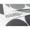 WANDfee® Wall Tattoo, Circles, Dots, 50 Stickers, Colour Choice For