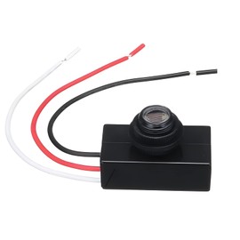 DC 8-50V Photoelectric Switch,12V/24V/36V/48V Direct Current Photocell Switch,Dusk to Dawn Photocell Light Switch,Auto ON Off Light Sensor Control Switch,Perfect for Lighting System