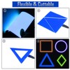 Electroluminescent El Sheet Panel Light - 3Modes Stay on/Slow Flash/Fast