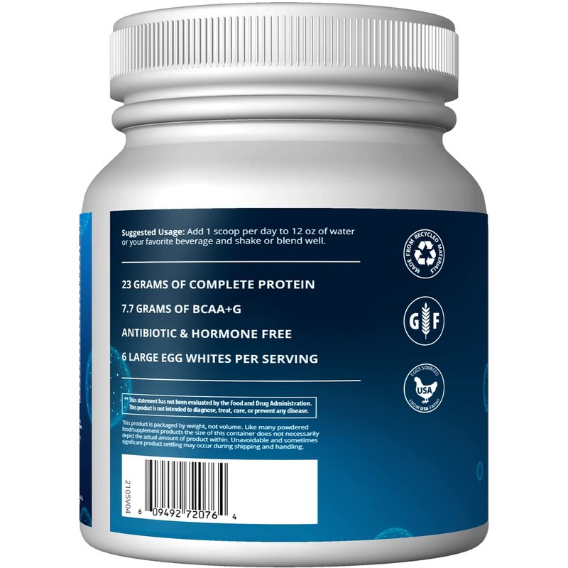 MRM Nutrition Egg White Protein | Vanilla Flavored | 23g