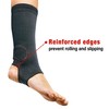 ACE Brand Compression Ankle Support, Large/X-Large, Black, 1/Pack