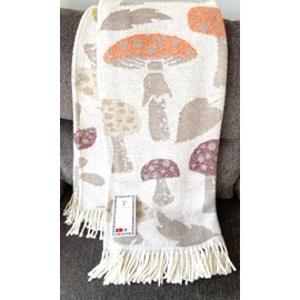 Roca Home Made in Portugal Oversized Decorative Throw Checkered Plaid & Wide Stripes Pattern Stitch Thread Sewn Edge Lightweight - Breathable and Skin-Friendly 50X67 Inches Blanket (Fania)