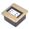 Floor Electrical Outlet Multifunctional Stainless Steel Recessed Concealed Pop Up