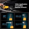 Funnywhale Cordless Ratchet Wrench 74ft-lbs Compatible with 20V Max Battery(No