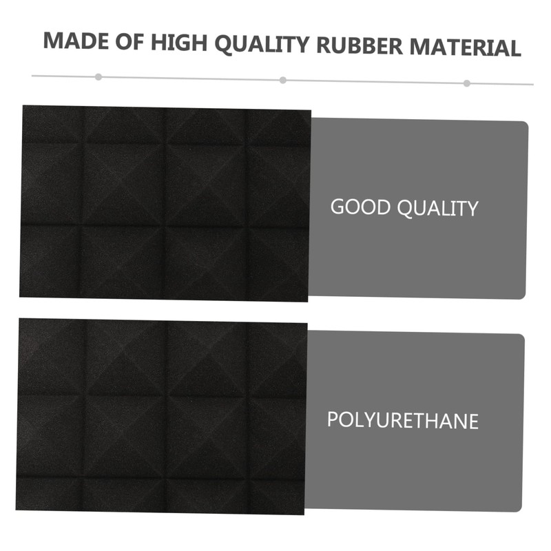 FUNOMOCYA Panels Acoustic Insulation Mats Sound Absorbing Cotton for Home