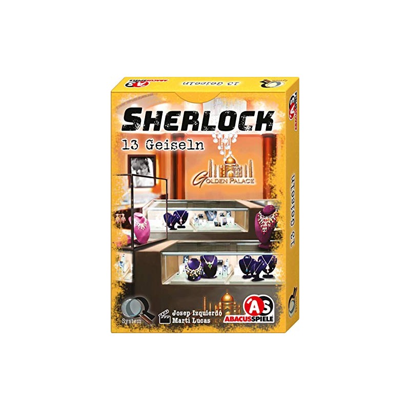 ABACUSSPIELE 48195 Sherlock 13 Hostages Card Game