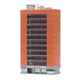 TOMIX N Gauge Large Building Brown 4054 Diorama Supplies