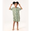 EASWEET Girls Nightgowns Short Sleeve Button Down Sleepshirt Dress Night