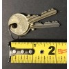 MEDECO HIGH SECURITY RIM CYLINDER PART # 10-0300N-02 BRASS IN