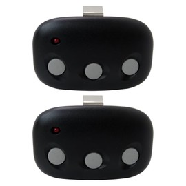 2Pcs Garage Door Opener Remotes Fit for Linear Megacode MCT-11 DNT00090 ACT-31B ACP00879 MCT-1 DNT00083 MCT-3 DNT00089