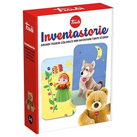 Trudi Inventastorie Grandi Tessere Colorate Per Inventare Tante Storie It54693 Gioco Educativo Per Bambini 3-6 Anni Made In Italy