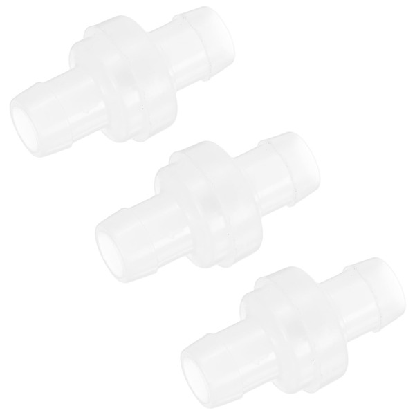M METERXITY 5-Pack One Way Check Valve, 1/2" Plastic Ozone