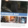 TEHAUX 2pcs Flame-resistant Welding Rod Holder Bag High-capacity Wear-resistant Storage