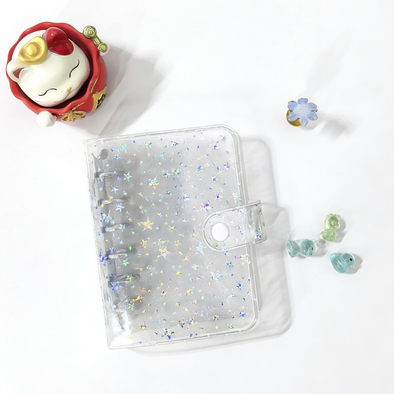 Sticker Book, a7 Girls, Sticker Notebook, Mount, Transparent Binder, Refill,
